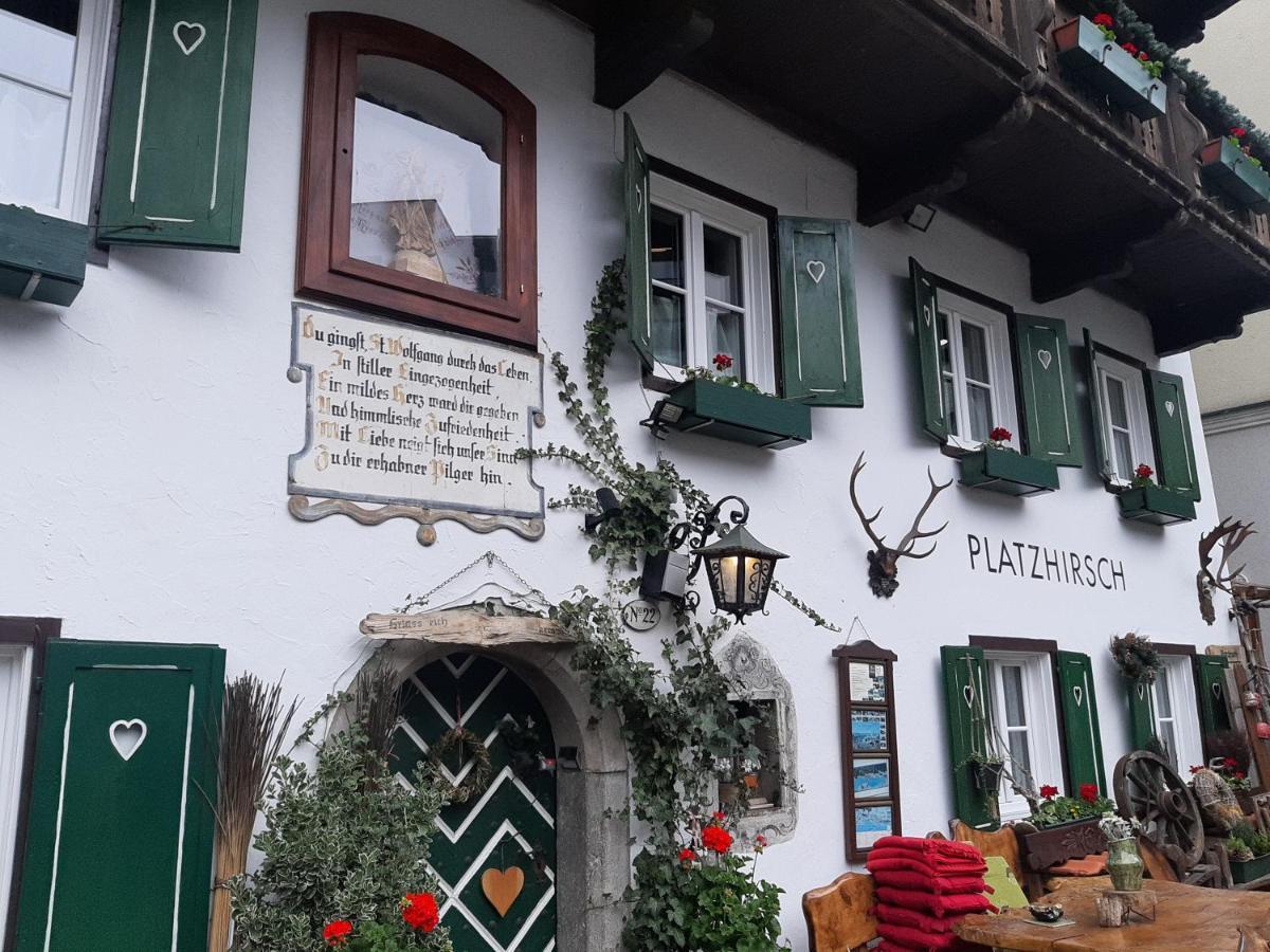 Platzhirsch Zur Alten Wagnerei Gastehaus Bed and Breakfast Saint Wolfgang Esterno foto